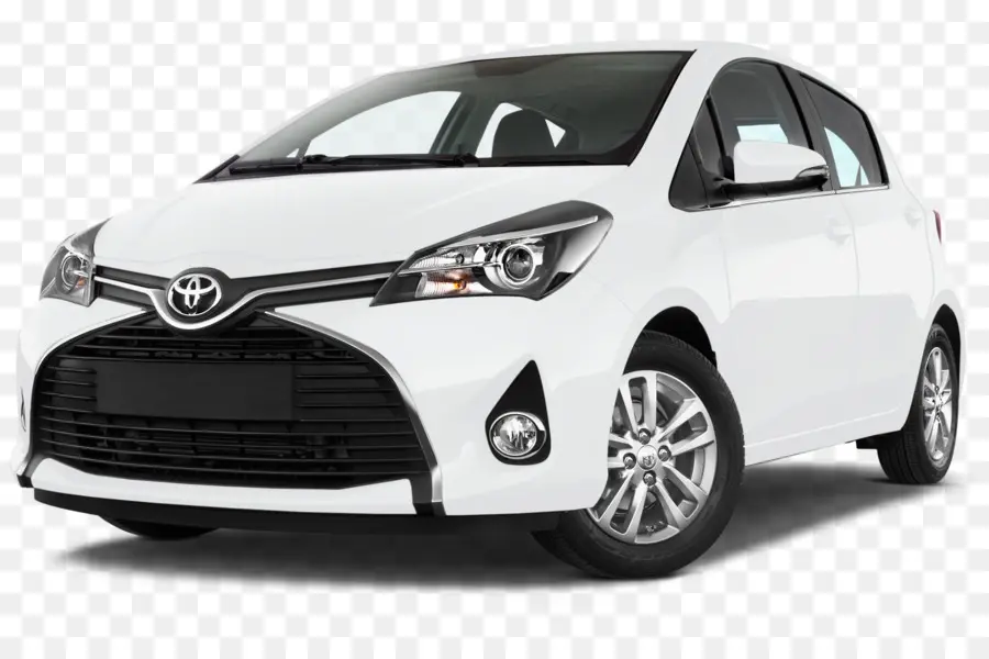 Coche Compacto Plateado，Toyota PNG