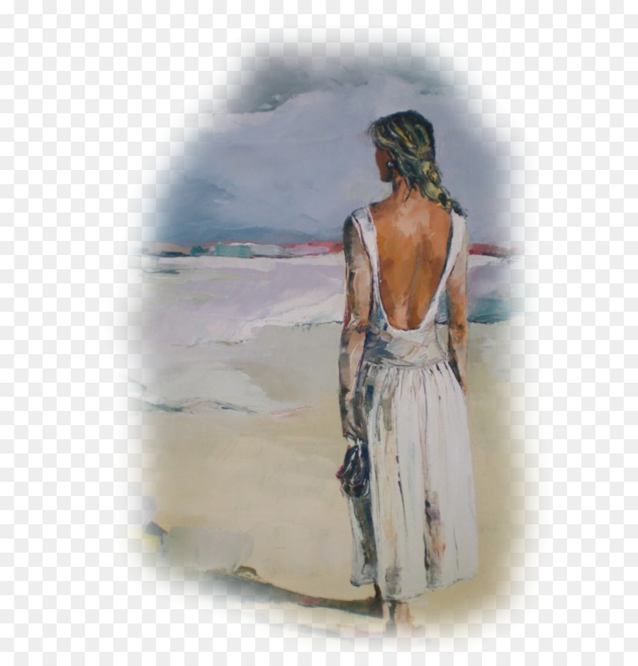 Mujer En La Playa，Playa PNG