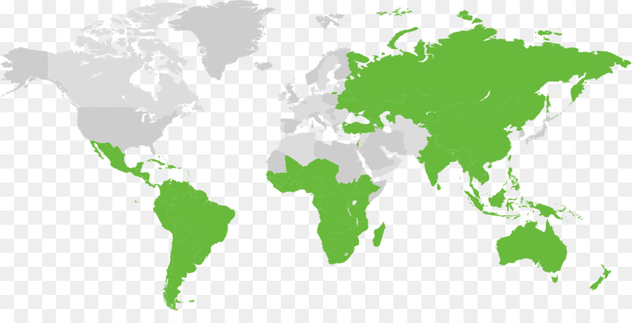 Mapa Mundial，Países PNG