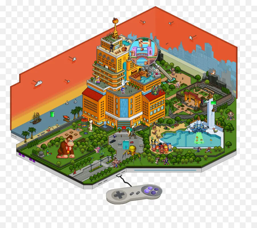 Habbo，Juego PNG