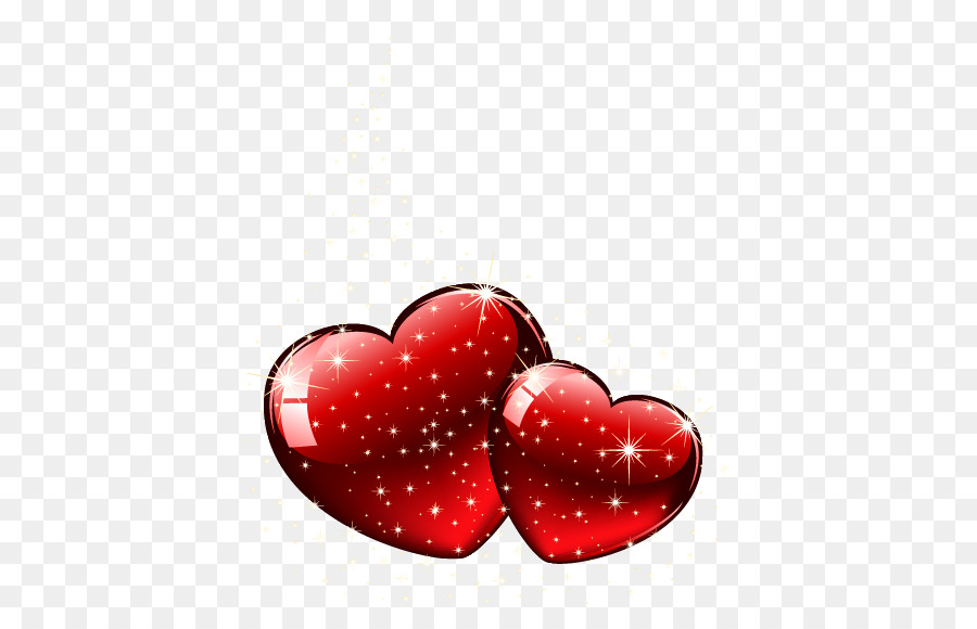 Corazones Rojos，Destellos PNG