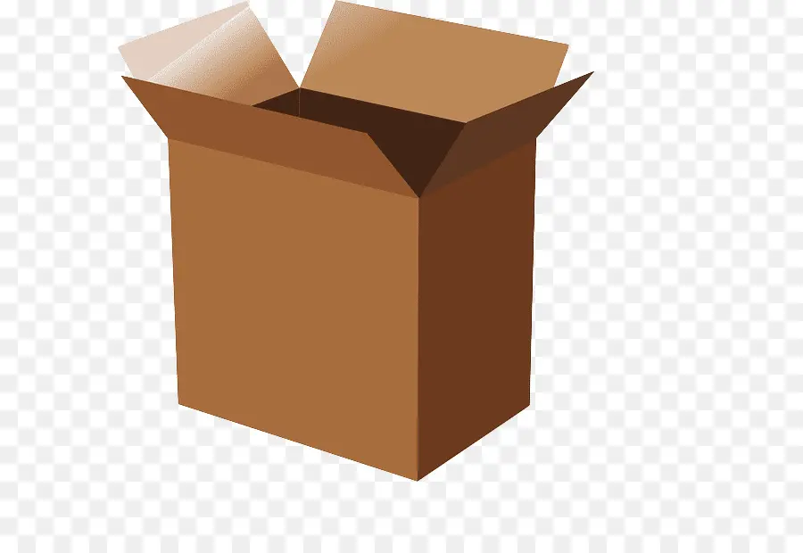 Caja De Cartón Abierta，Embalaje PNG