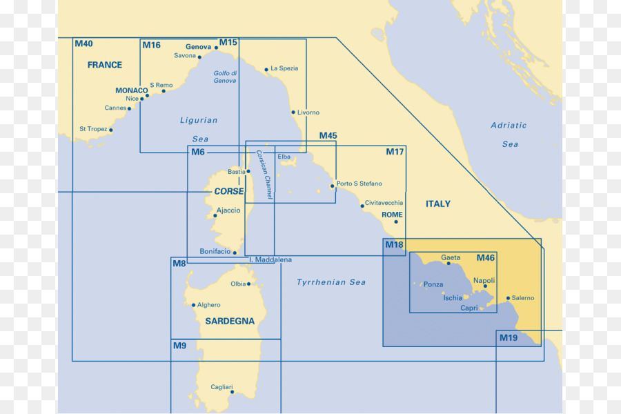 Cabo Palinuro，Islas Pontinas PNG