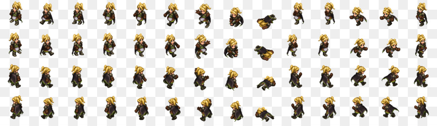 Hoja De Sprites，Personaje PNG