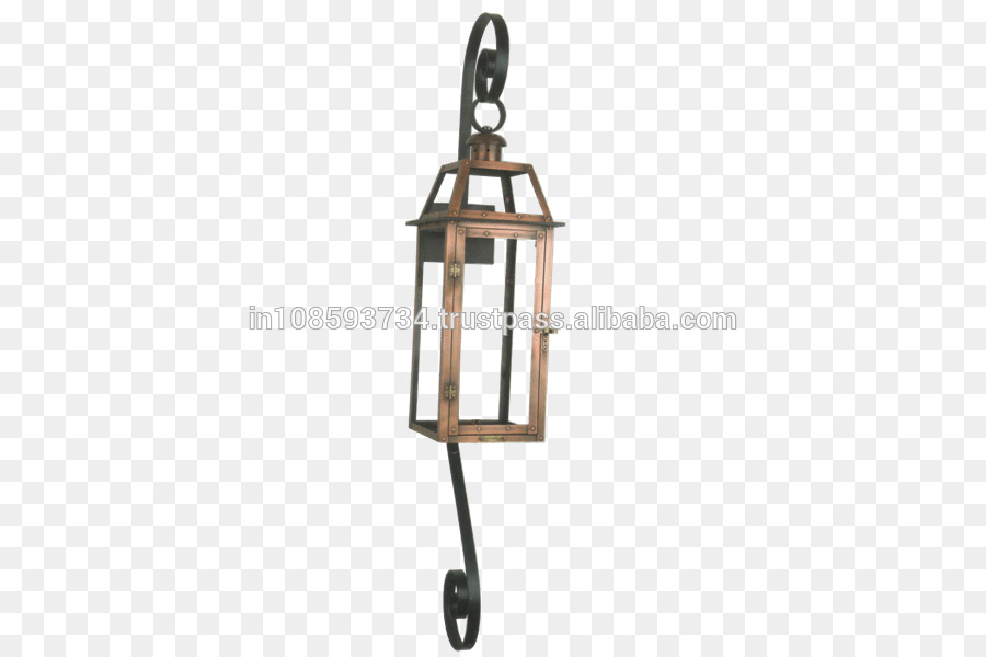 Linterna De Bronce，Montaje En Pared PNG