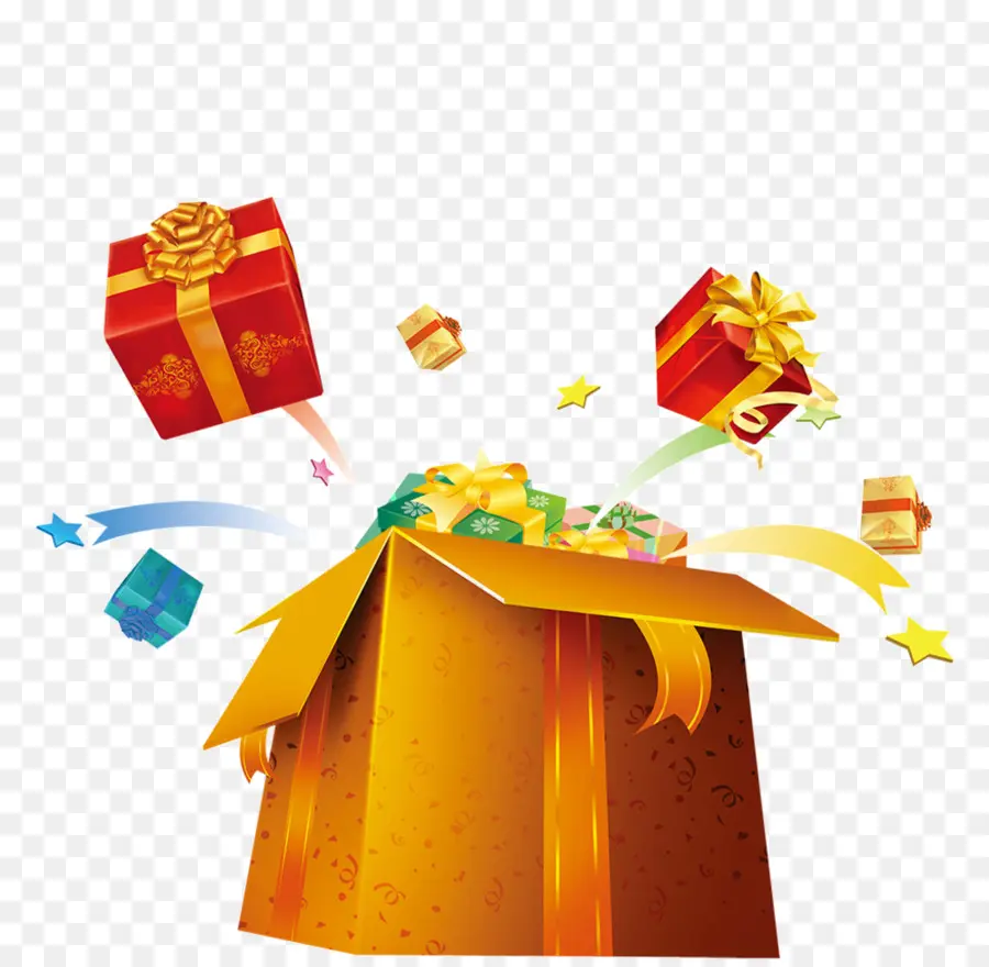 Caja De Regalo，Presenta PNG