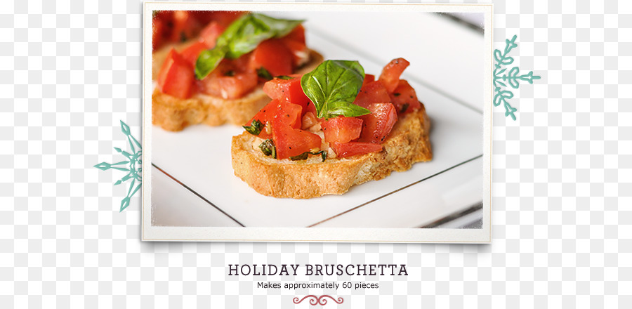 Bruschetta，Cocina Vegetariana PNG