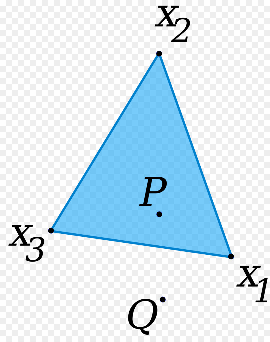 Triángulo Azul Con Puntos，Geometría PNG