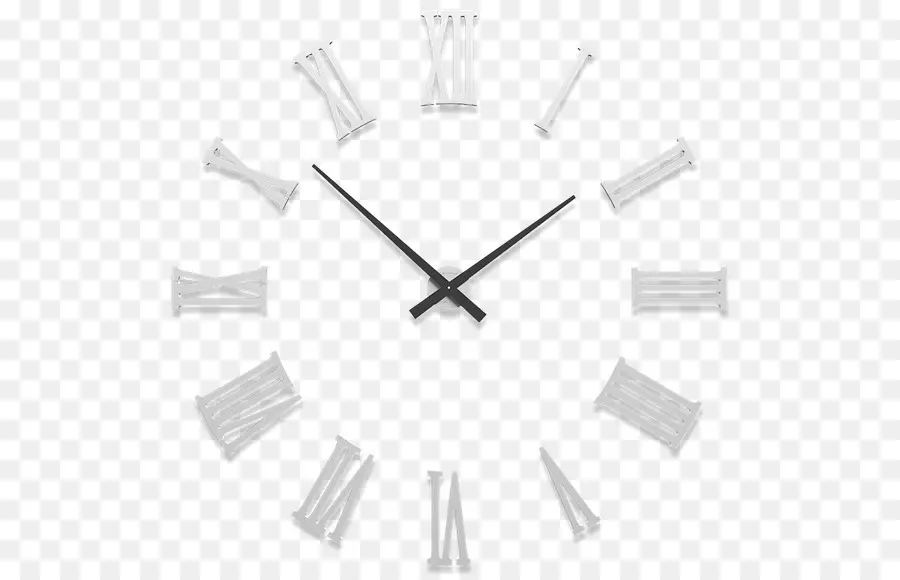 Reloj，Números Romanos PNG