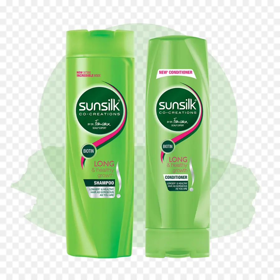 Champú Y Acondicionador Sunsilk，Cuidado Del Cabello PNG