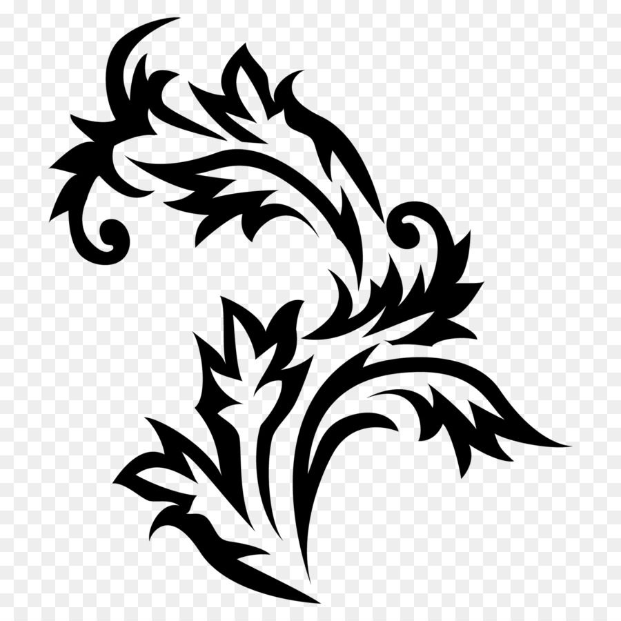 Diseño De Tatuaje Tribal，Tatuaje PNG