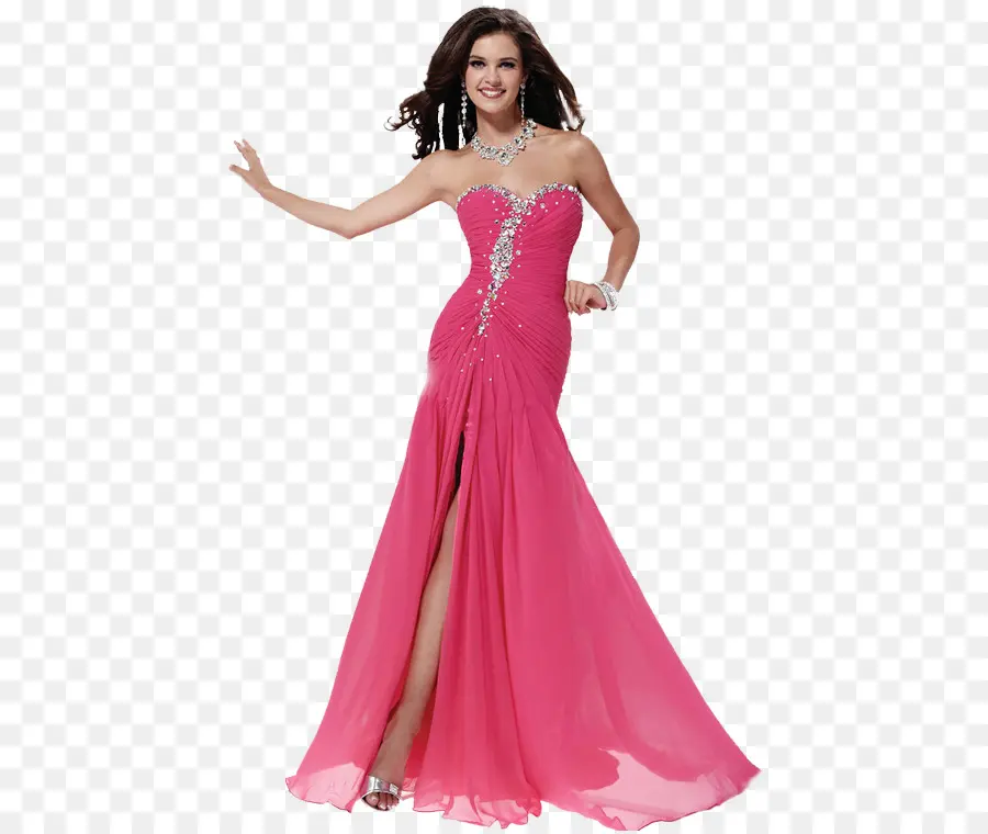 Vestido，Rosa PNG