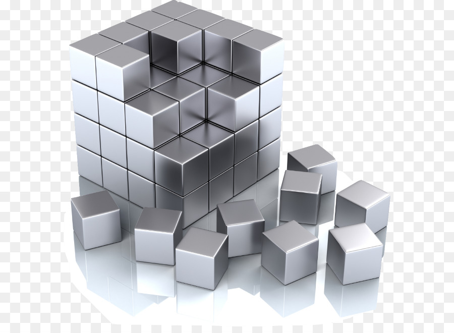 Cubos De Plata，Metal PNG