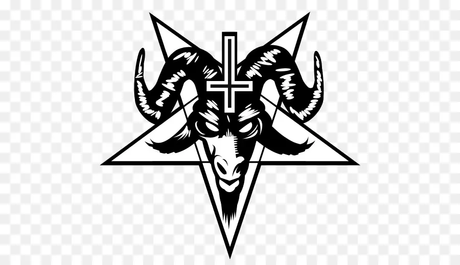 Pentagrama，Baphomet PNG