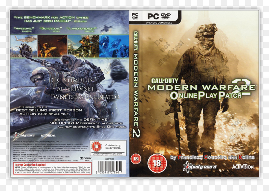 Call Of Duty Modern Warfare 2，Call Of Duty 4 Modern Warfare PNG