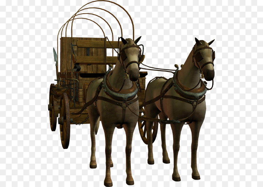 Carro Tirado Por Caballos，Caballo PNG