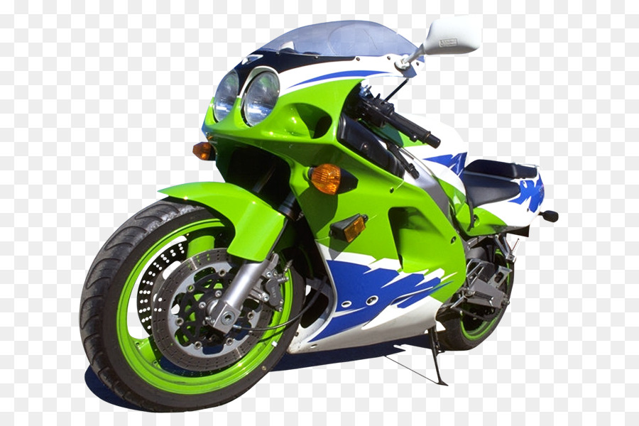 Motocicleta Verde，Bicicleta PNG