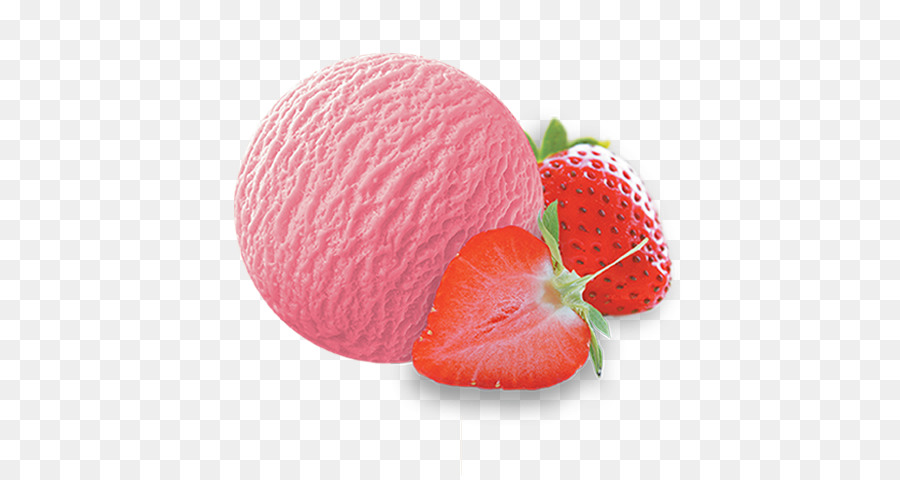 Fresa，Helado PNG