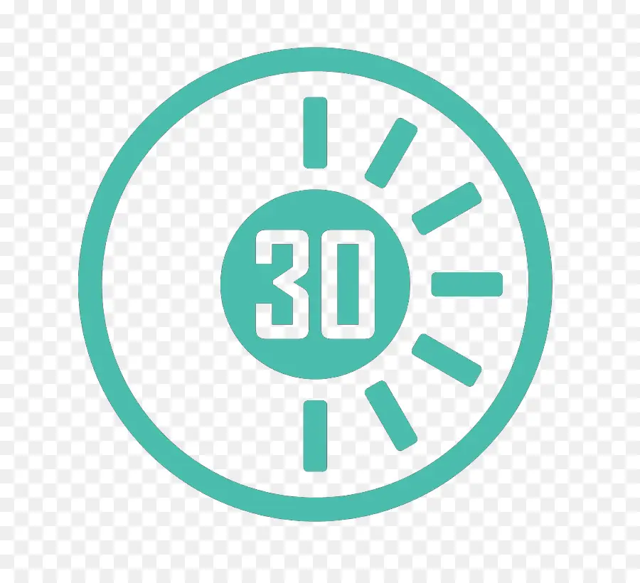 Temporizador De 30 Minutos，Reloj PNG