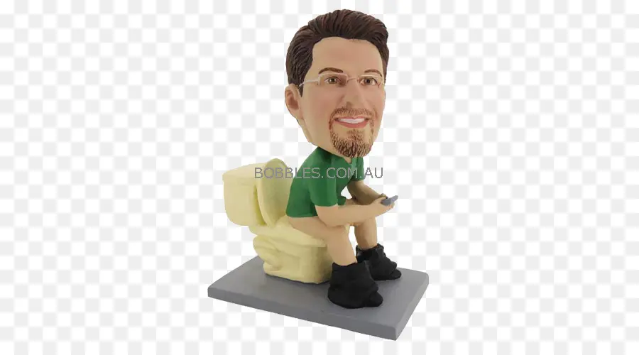 Bobblehead En El Baño，Cifra PNG