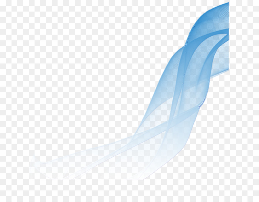 Forma Abstracta Azul，Diseño PNG