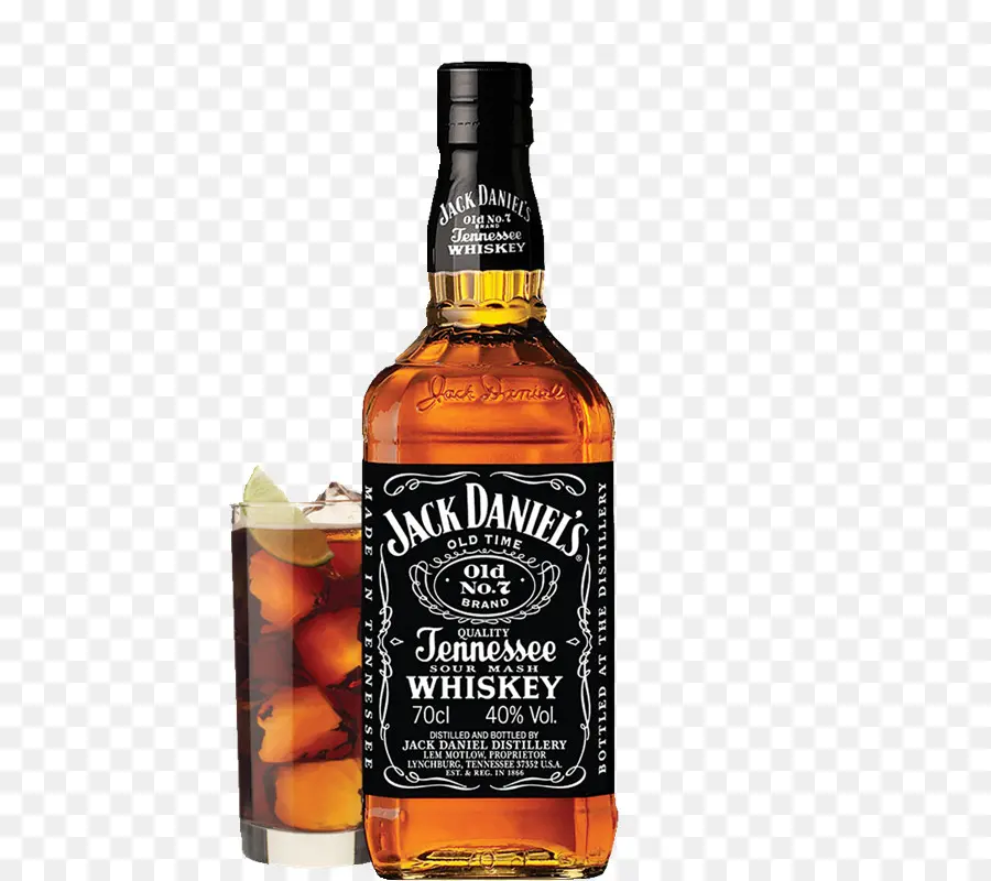 La Botella De Jack Daniel，Whisky PNG