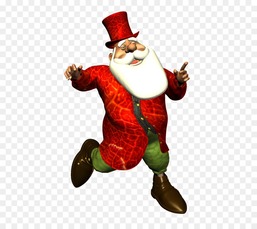 Papá Noel，Decoración Navideña PNG