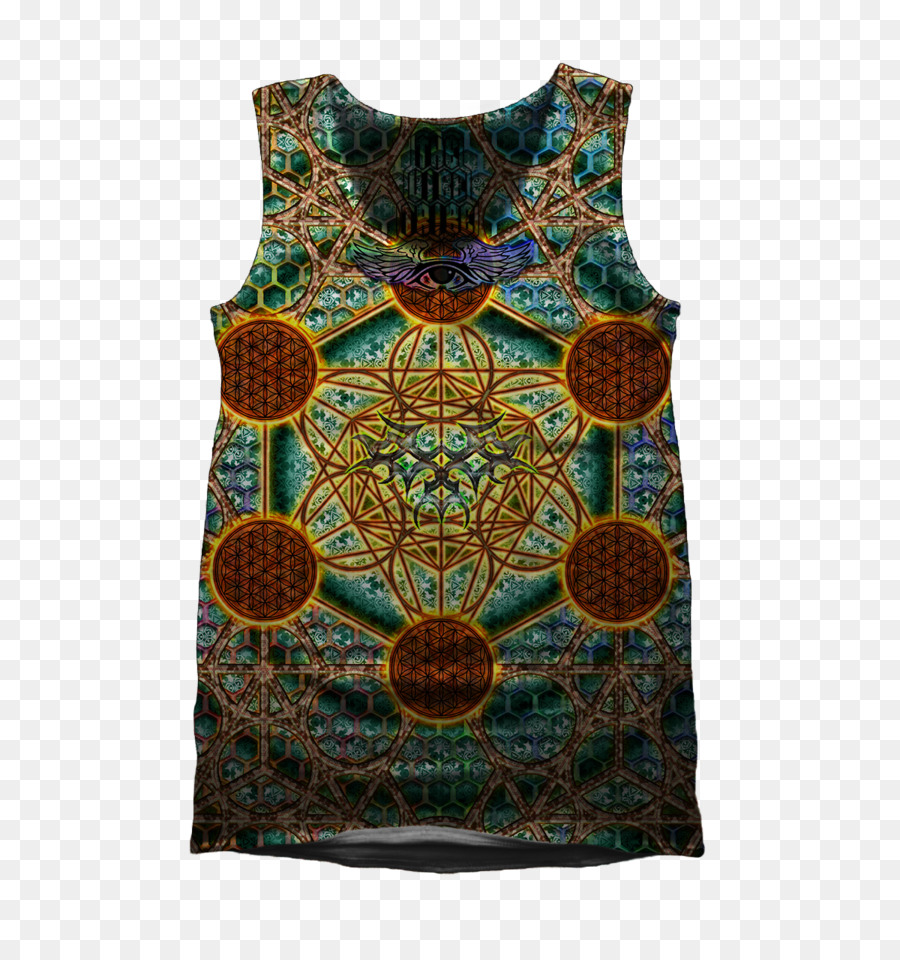 Camiseta，La Geometría Sagrada PNG