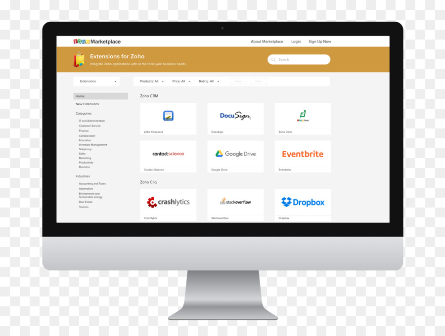 Programa De Ordenador，Zoho Office Suite PNG