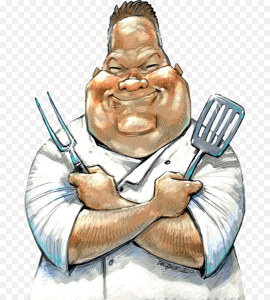 Cocinero Caricatura，Cocinando PNG