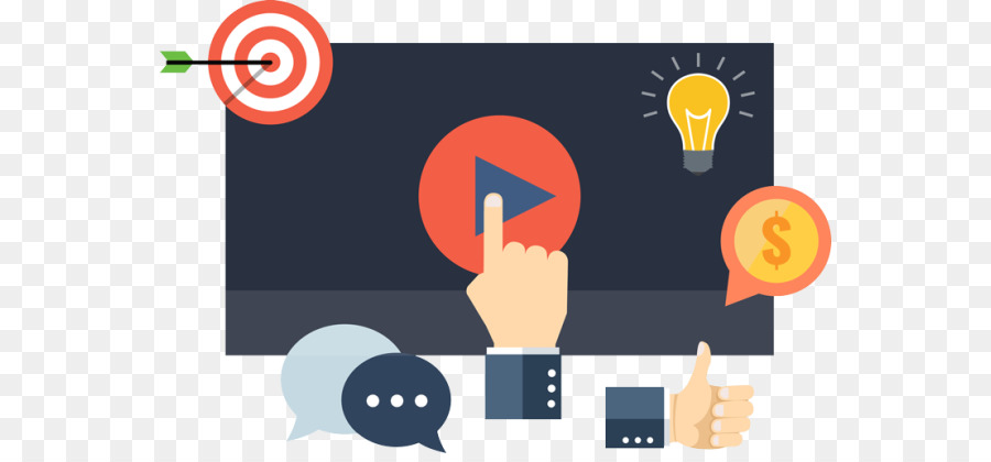 El Marketing Digital，Social Video Marketing PNG