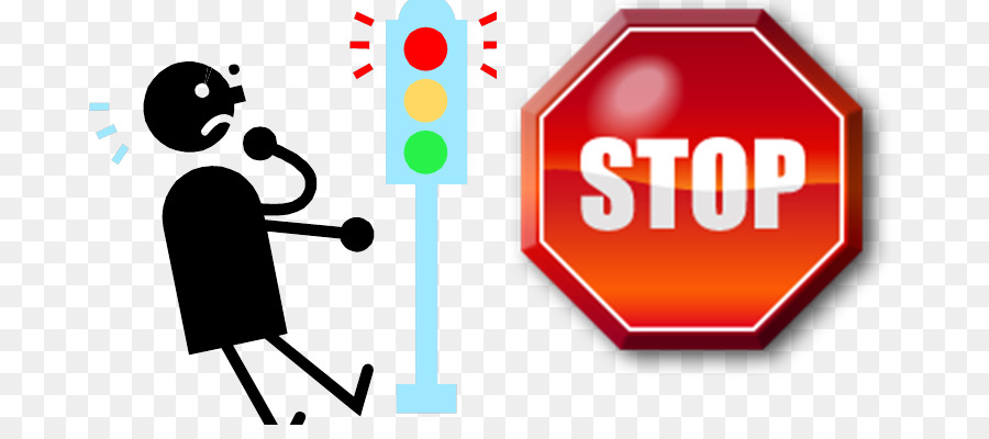 Semáforo Y Señal De Stop，Tráfico PNG