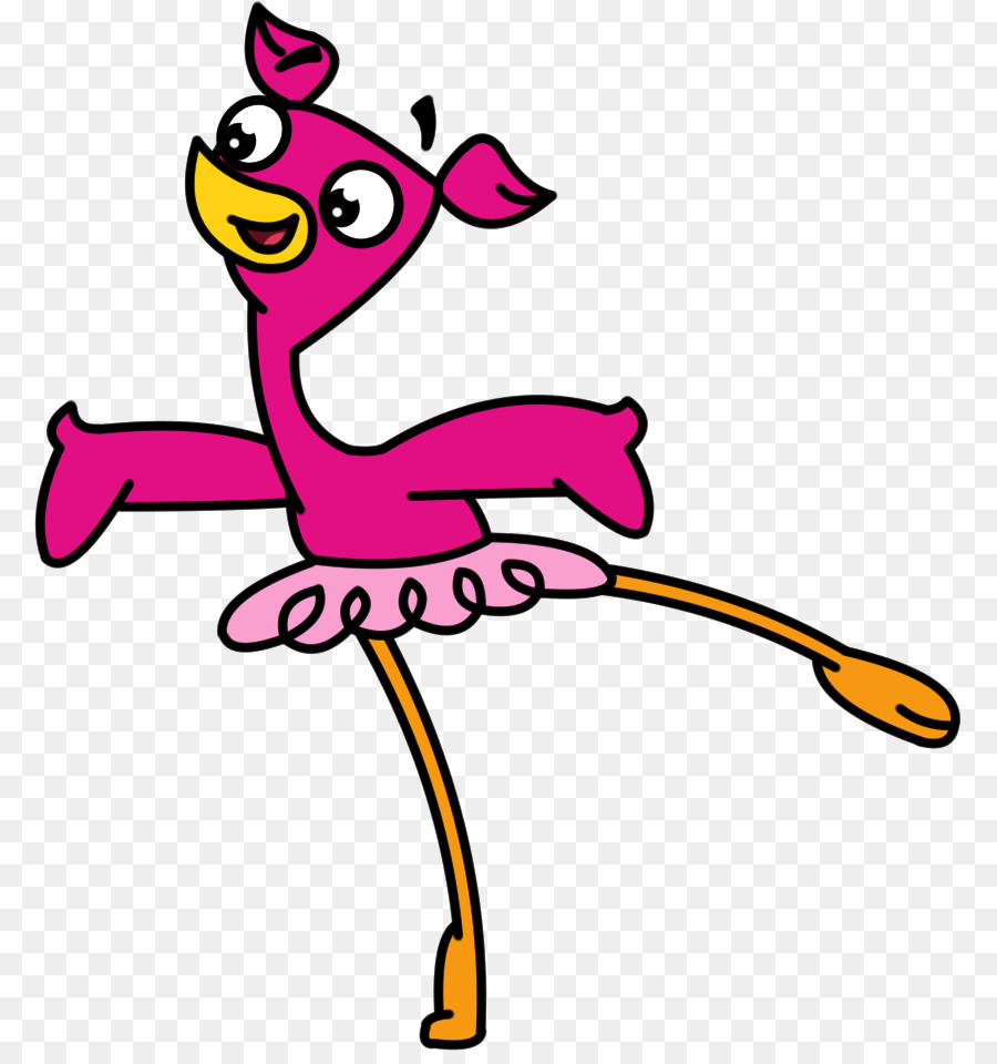 Pájaro，Rosa PNG