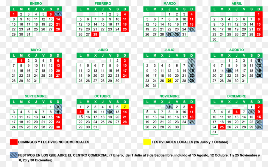 Calendario，2018 PNG