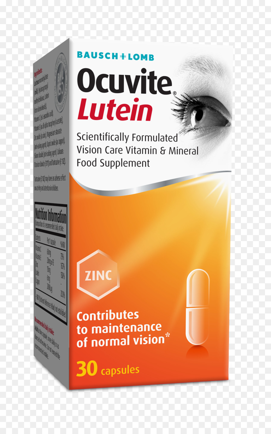 La Luteína，Suplemento Dietético PNG