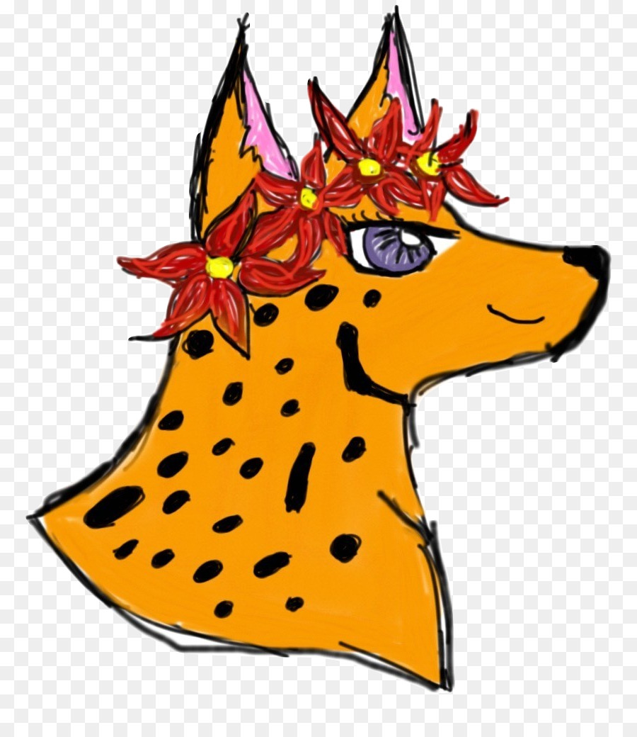 Jirafa，Perro PNG