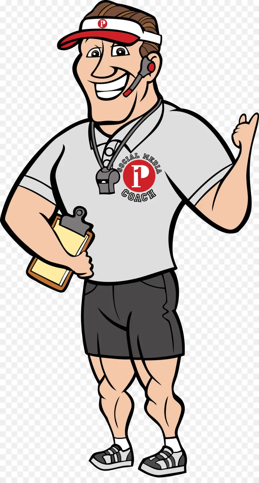 Entrenador De Dibujos Animados，Dibujos Animados PNG