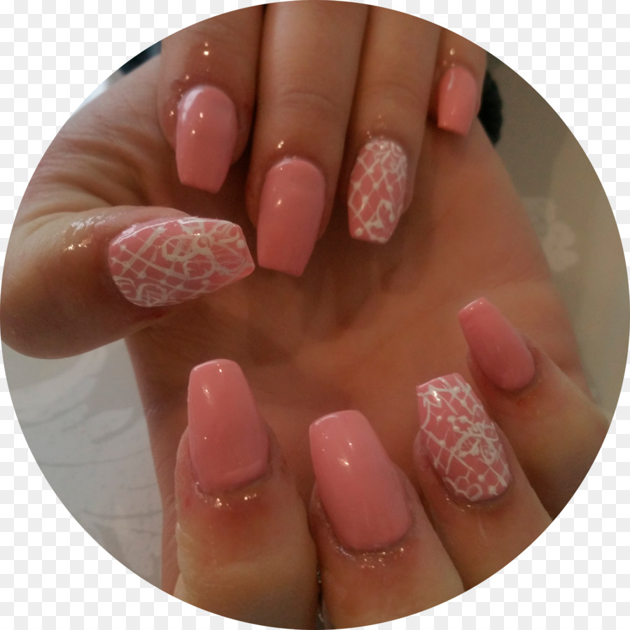 Uñas Rosas，Manicura PNG