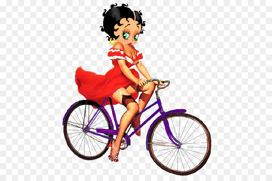 Betty Boop，La Ciudad De Las Bicicletas PNG