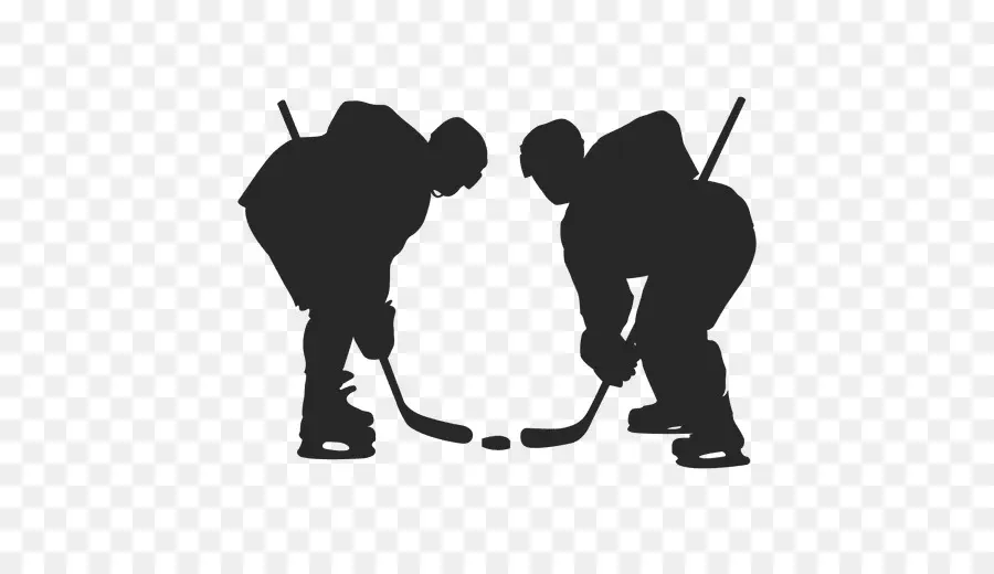 Hockey Sobre Hielo，Silueta PNG