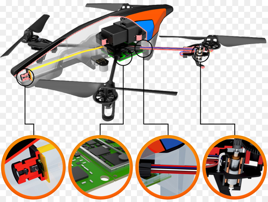 Parrot Ardrone，Parrot Bebop Drone PNG