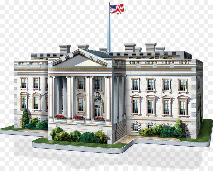 Puzz 3d，La Casa Blanca PNG