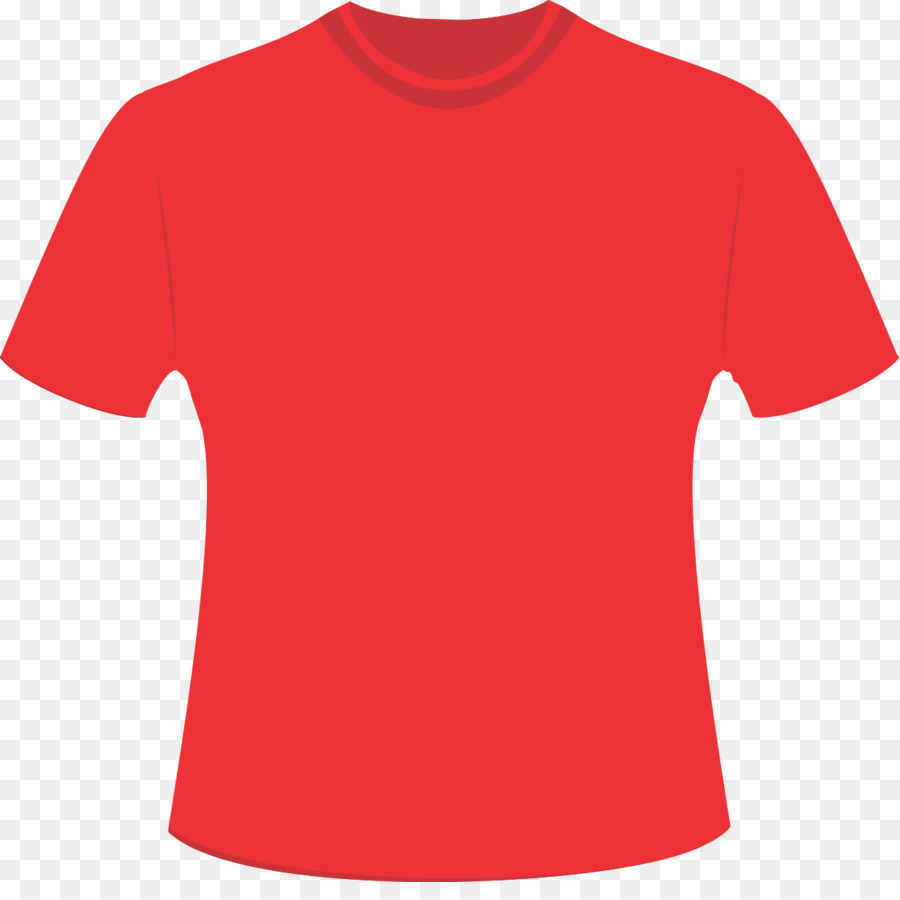 Camiseta Roja，Cuello En V PNG