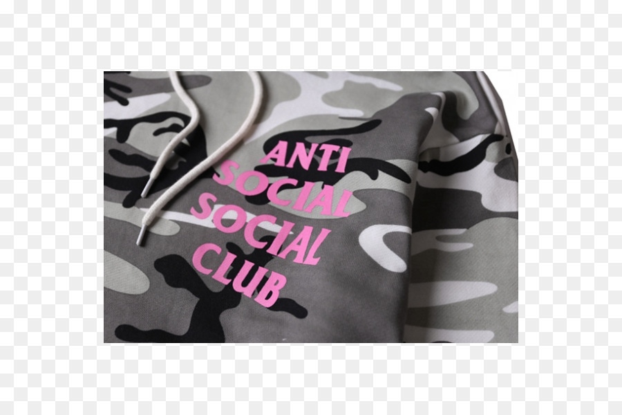 Sudadera Con Capucha，Anti Social Club Social PNG