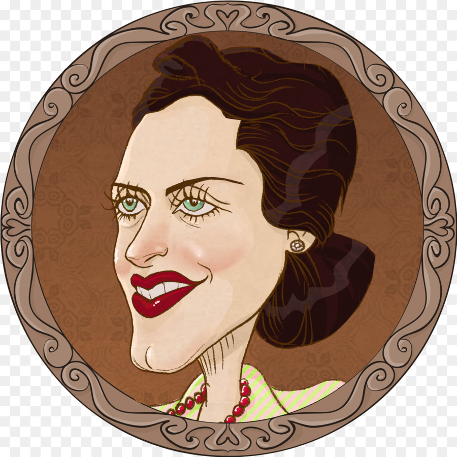 Cecilolia Meireles，Caricatura PNG