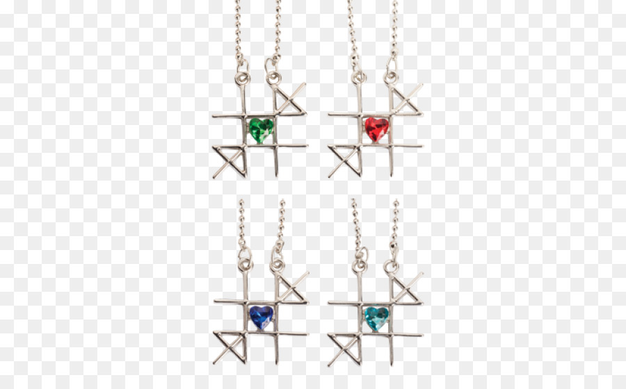 Tic Tac Toe Corazón，Collar PNG