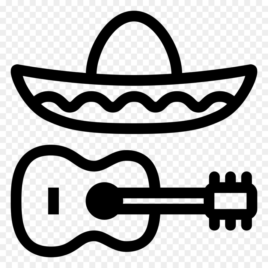 Sombrero Y Guitarra，Sombrero PNG