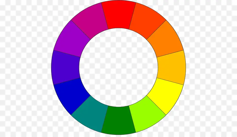 Rueda De Color，Colores Complementarios PNG