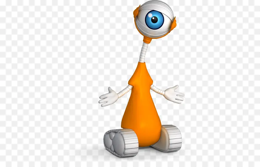 Robot Naranja，Ojo PNG