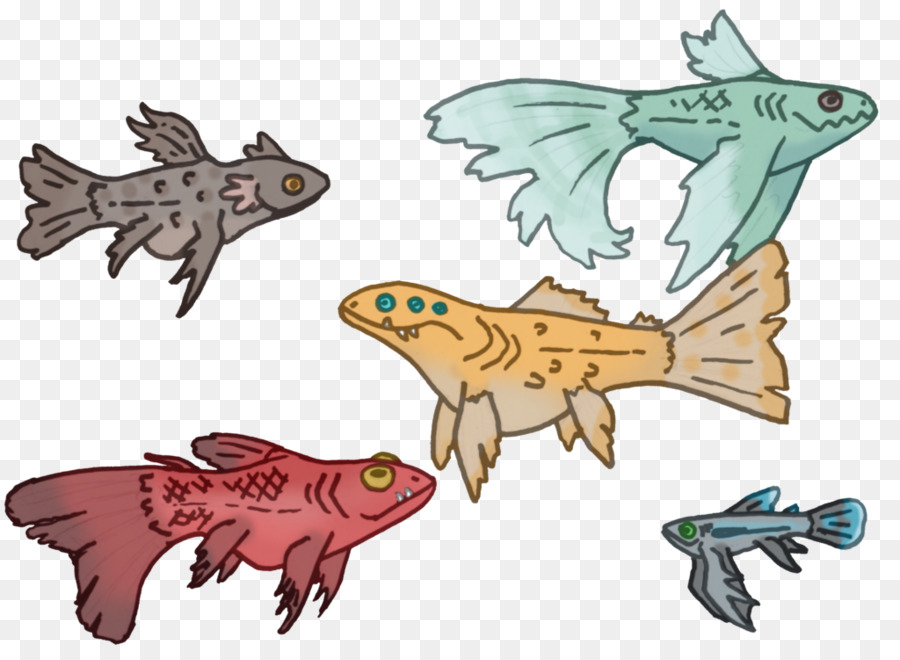 Dibujo，Los Peces PNG